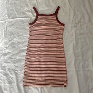 Size medium, striped dress from Forever 21.